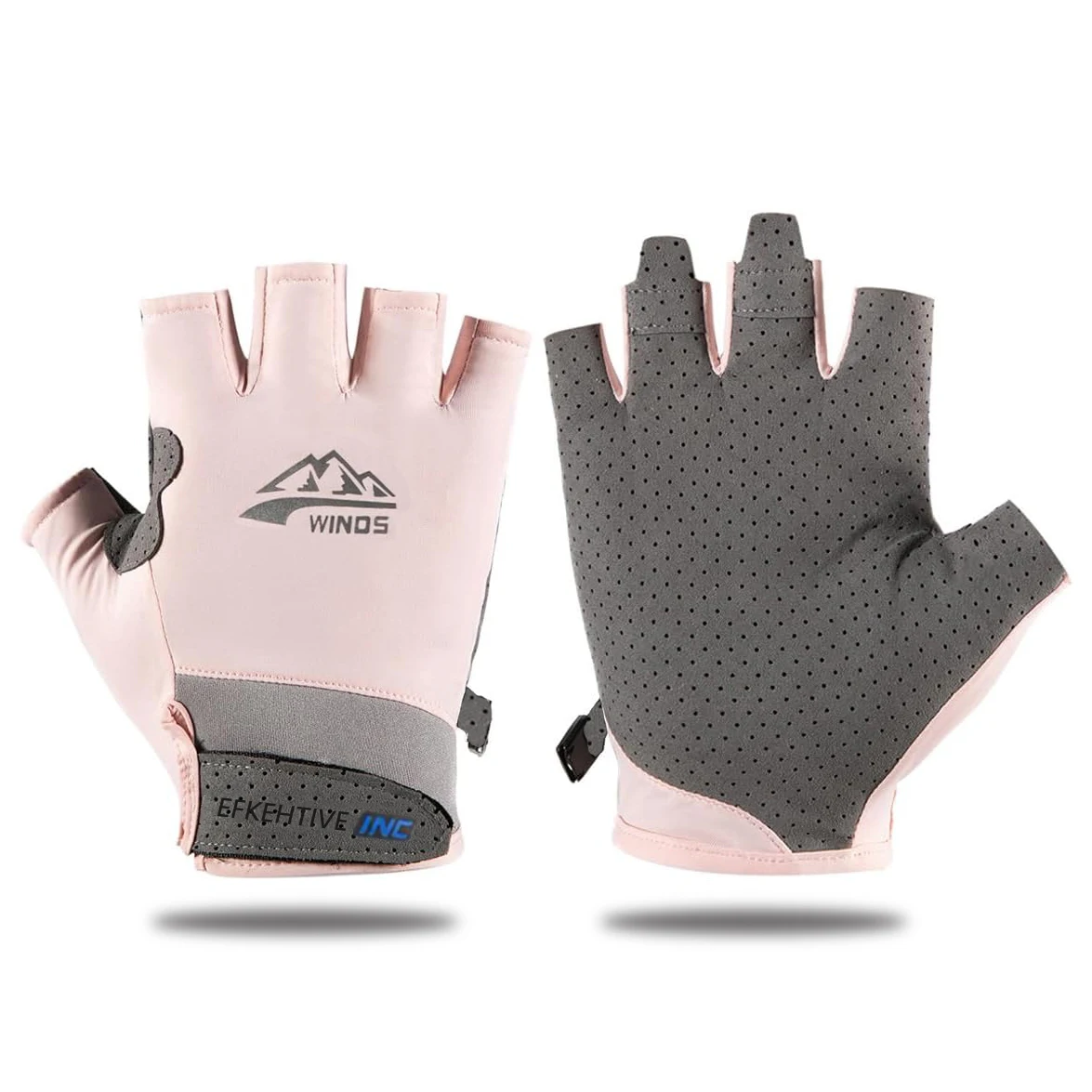 1 Pair Fingerless Driving/Fishing / Sailing / Kayak Paddling /Rowing UV Sun Protection Gloves