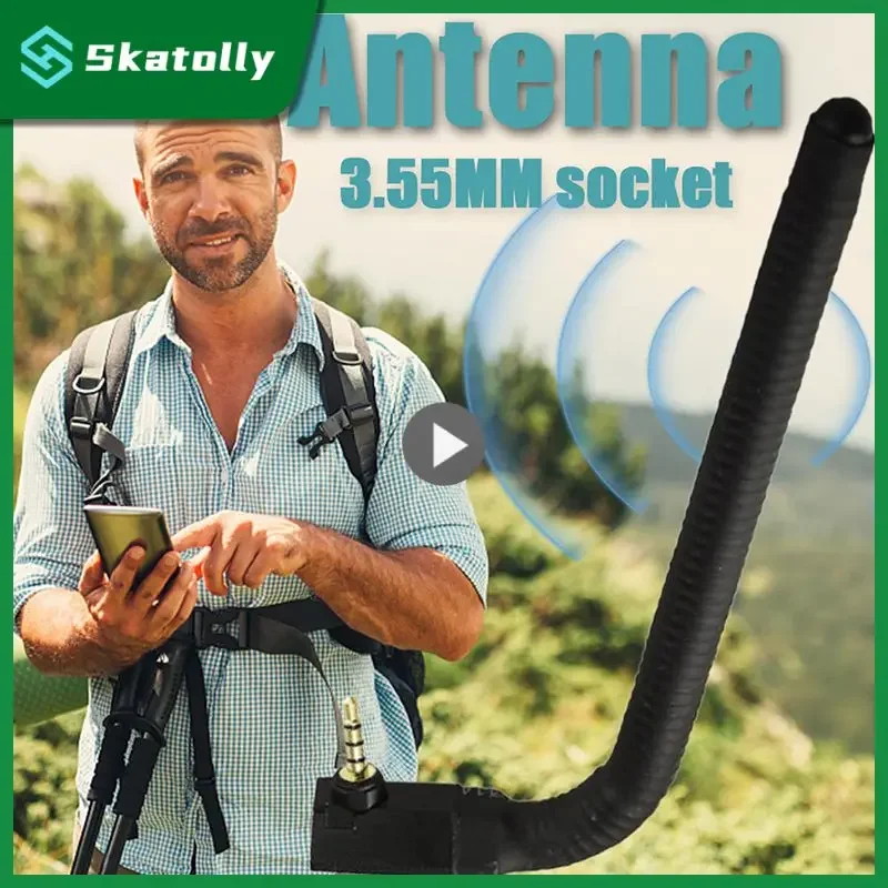 Cell Phone Signal Booster Antenna 6dbi 3.5mm GPS TV Mobile Cell Phone Signal Strength Booster Amplifier Mini Externa Antenna For Phone Outdoor
