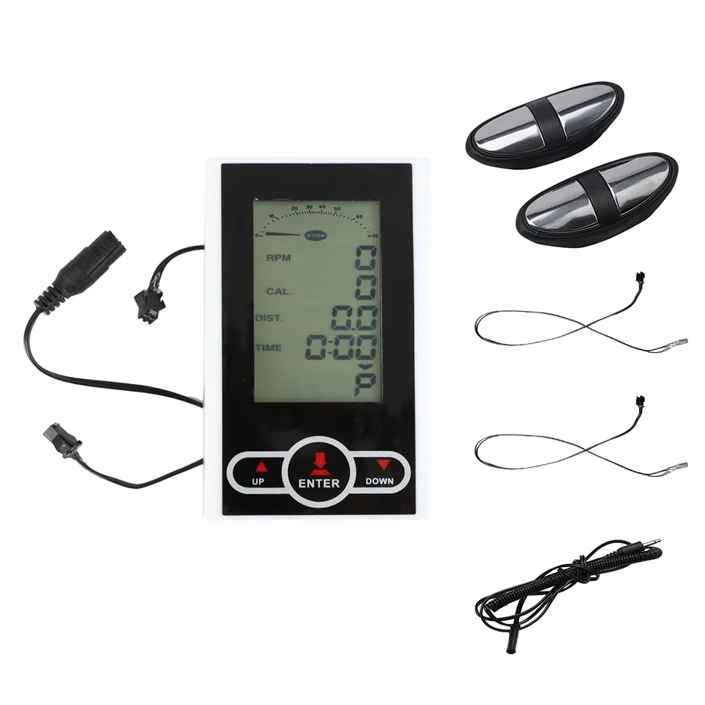 Mileage Speedometer Display Exercise Bike Monitor Heart Rate Mileage Product Name Scan Speed Elliptical Trainer Display