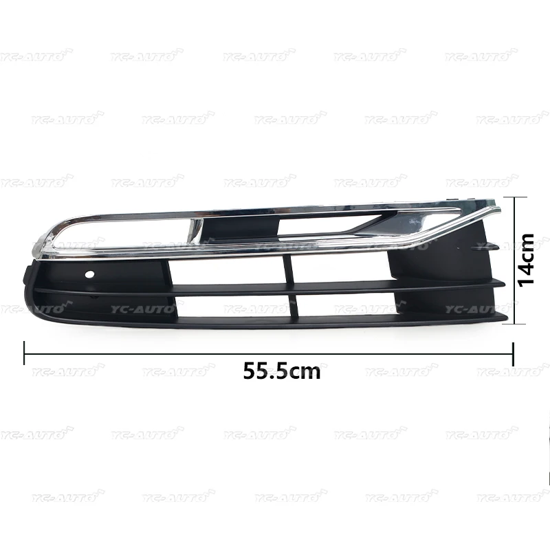 3D0853665J 3D0853666J 3D0854661H 3D0854662H Car Front Bumper Fog Light Lamp Grill For Volkswagen VW Phaeton 2011 2012 2013 car exterior accessories car grill mesh