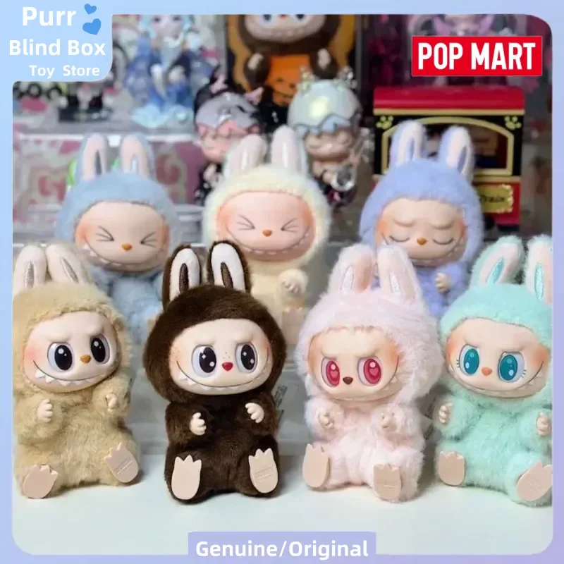 Genuine POP MART The Monsters Labubu V2 Have a seat Series Blind