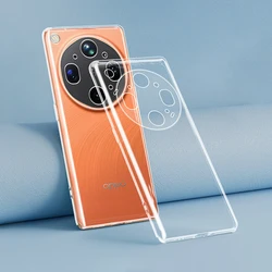 Premium Transparent Silicone Phone Case - Luxury Clear Bumper Cover for OPPO Find X9s Pro (Clear)