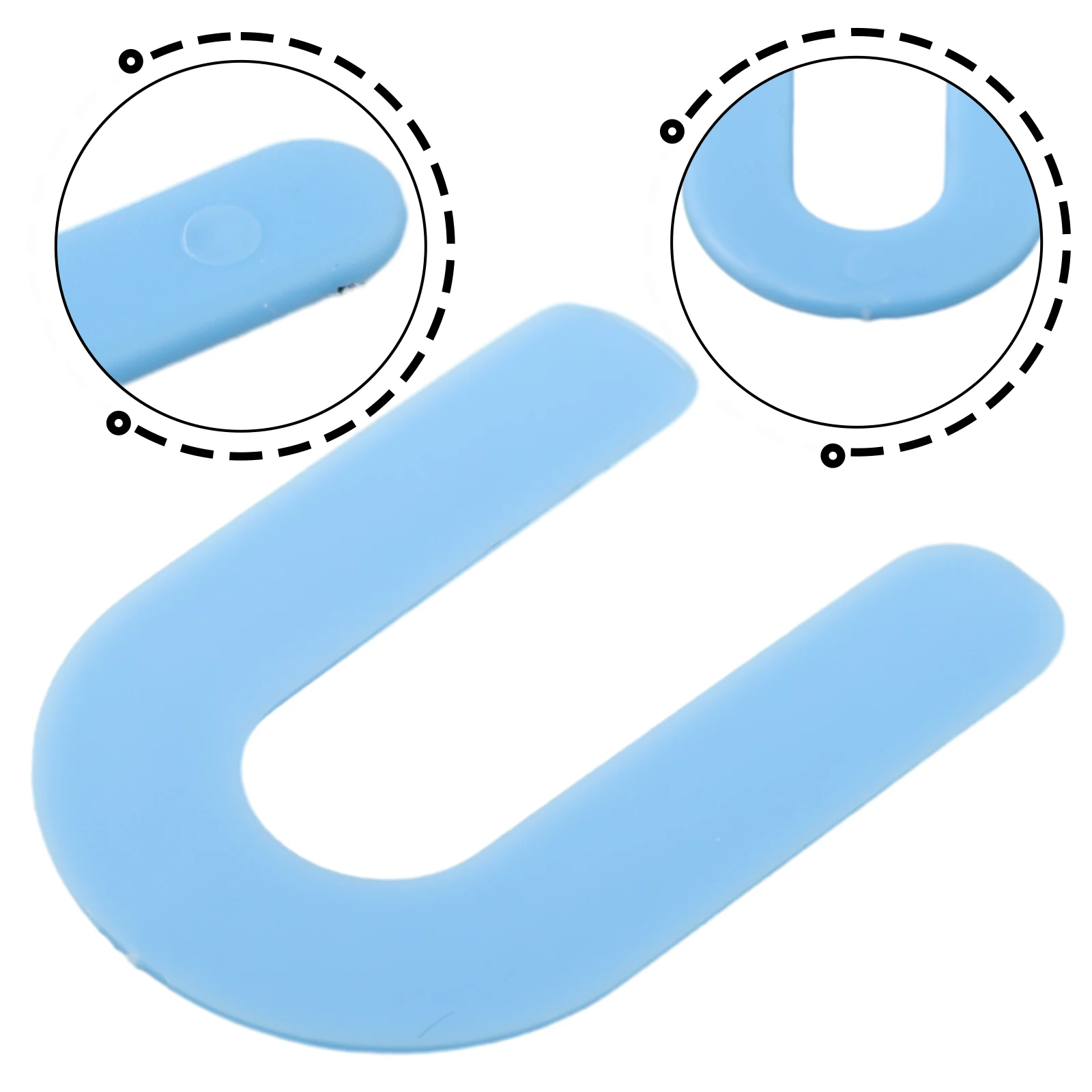 

200pcs U-shaped Horseshoe Shims Tile Spacers PP Level Wedges Positioning Clips For Aligning Marble GranitePorcelain