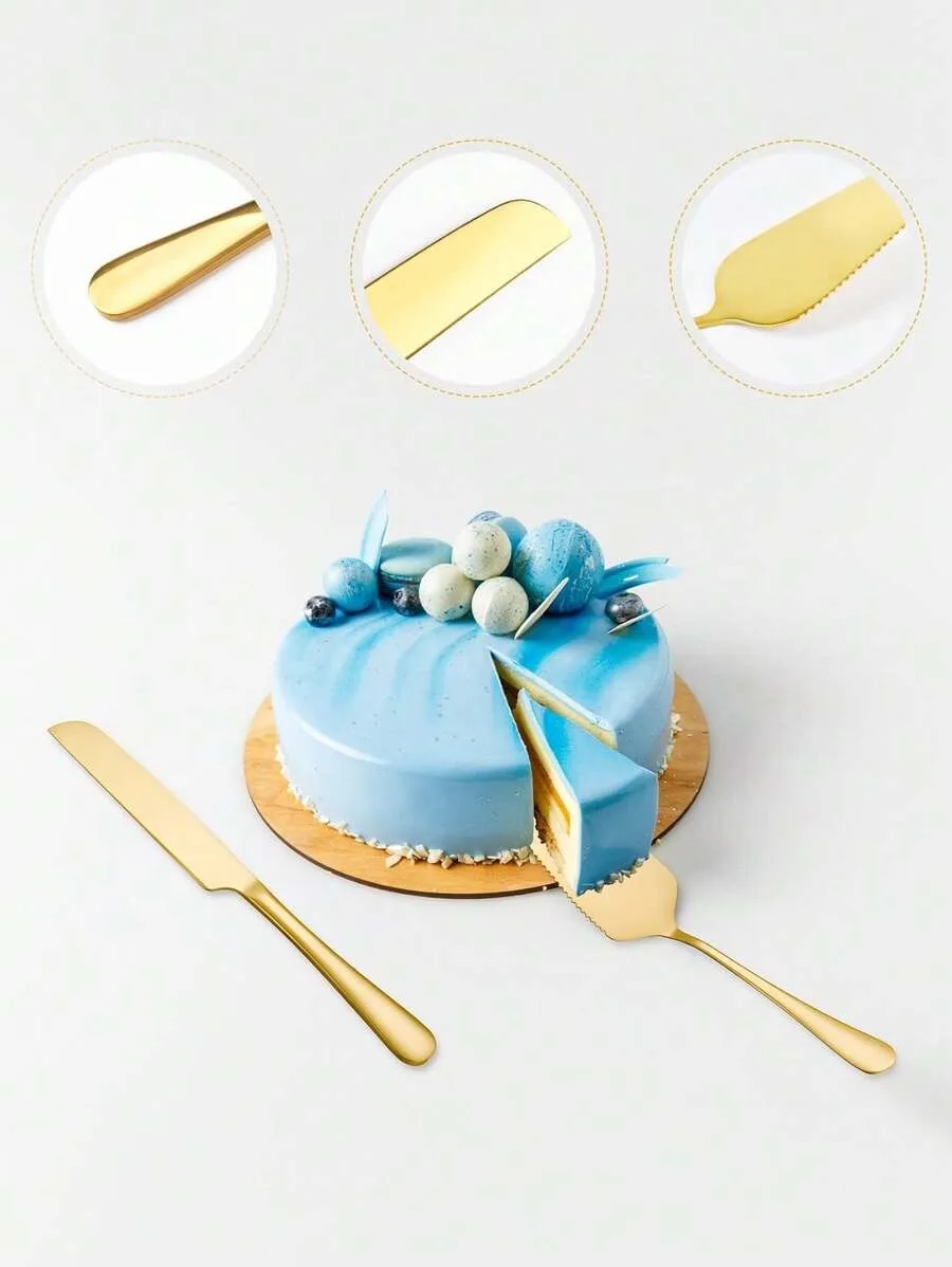 Stainless Steel Cake Spatula Set