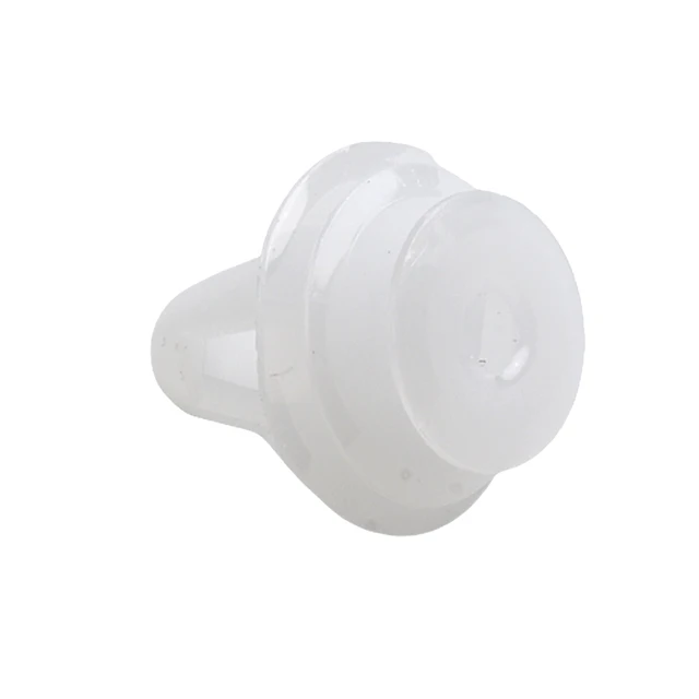 100pcs White Plastic Rivet Retainer Push Type Clip 9mm Hole Car Bumper Fender Fixed Clip For Toyota For Honda 5