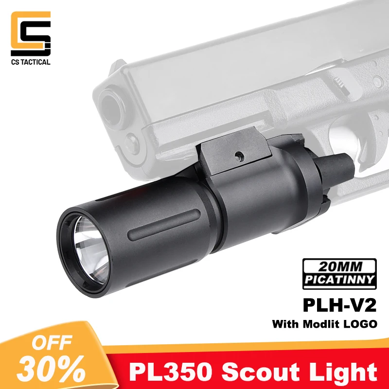 wadsn-plhv2-pl350-tactical-flashlight-airsoft-pistol-white-led-1000-lumens-scout-light-for-20mm-rail-hunting-weapon-accessories