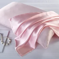 Ice Silk Pillowcase, Silk Genuine Silk Envelope, Pillowcase 48x74 Cm 2
