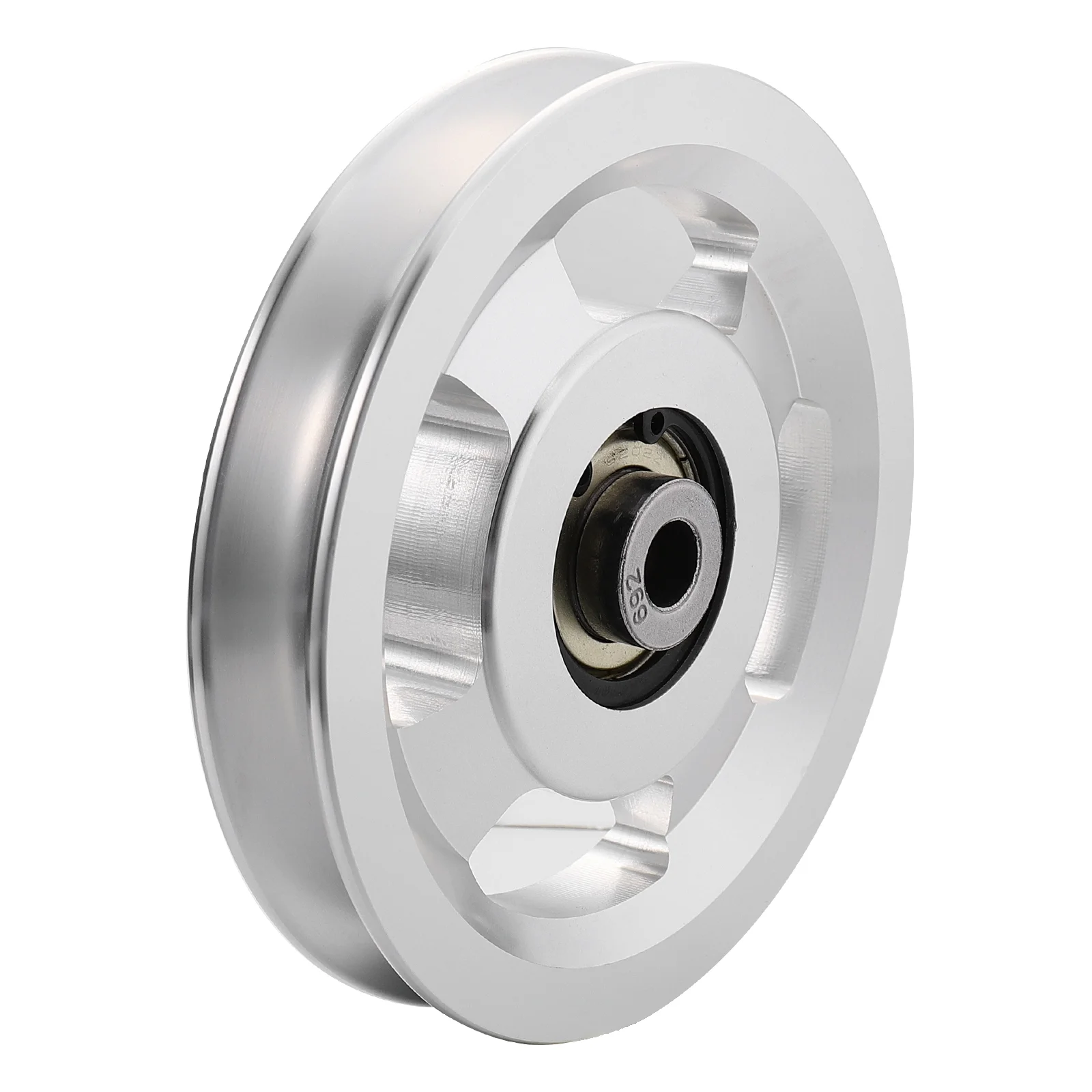 

Aluminum Alloy Pulley Universal Nylon Bearing Wheel Replace Home Workout Equipment Lift Load Lifting