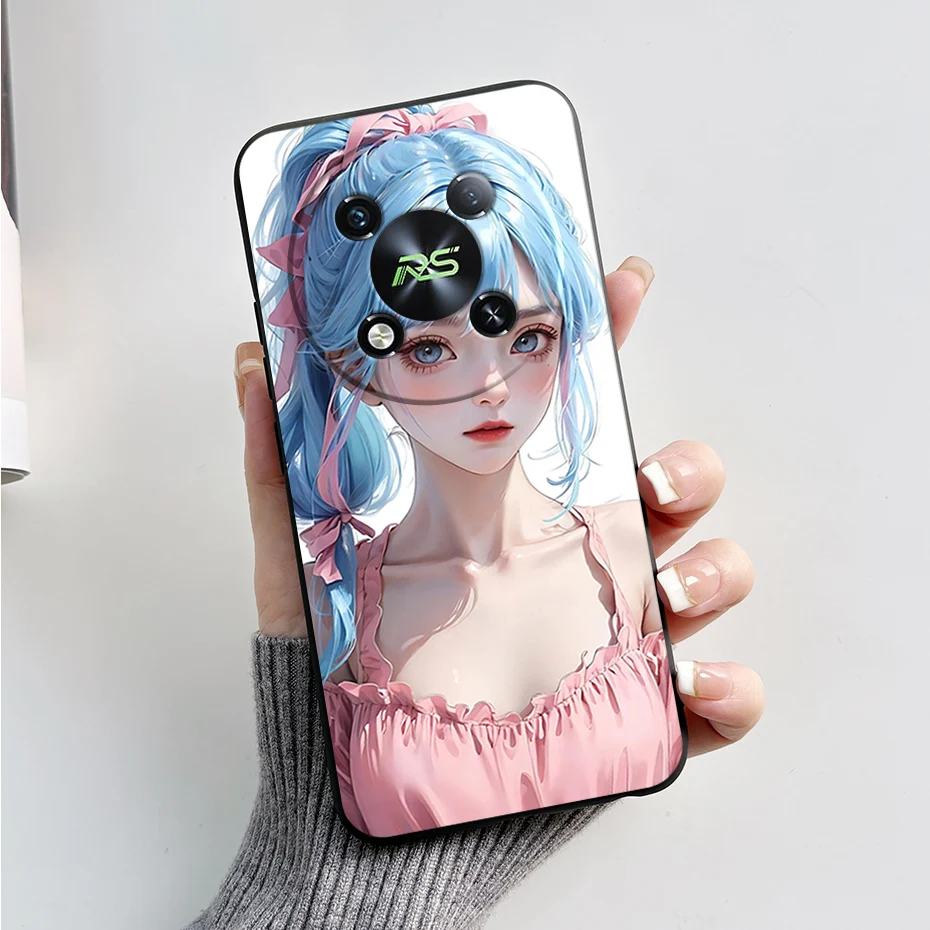Marble Black Matte Soft TPU Silicone Full Protective Phone Case