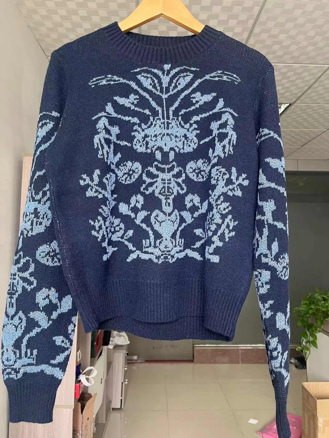 Pull Femme Col V En Jersey Câblé Manches Longues - Tailles UK 8 à 22, Toutes Saisons