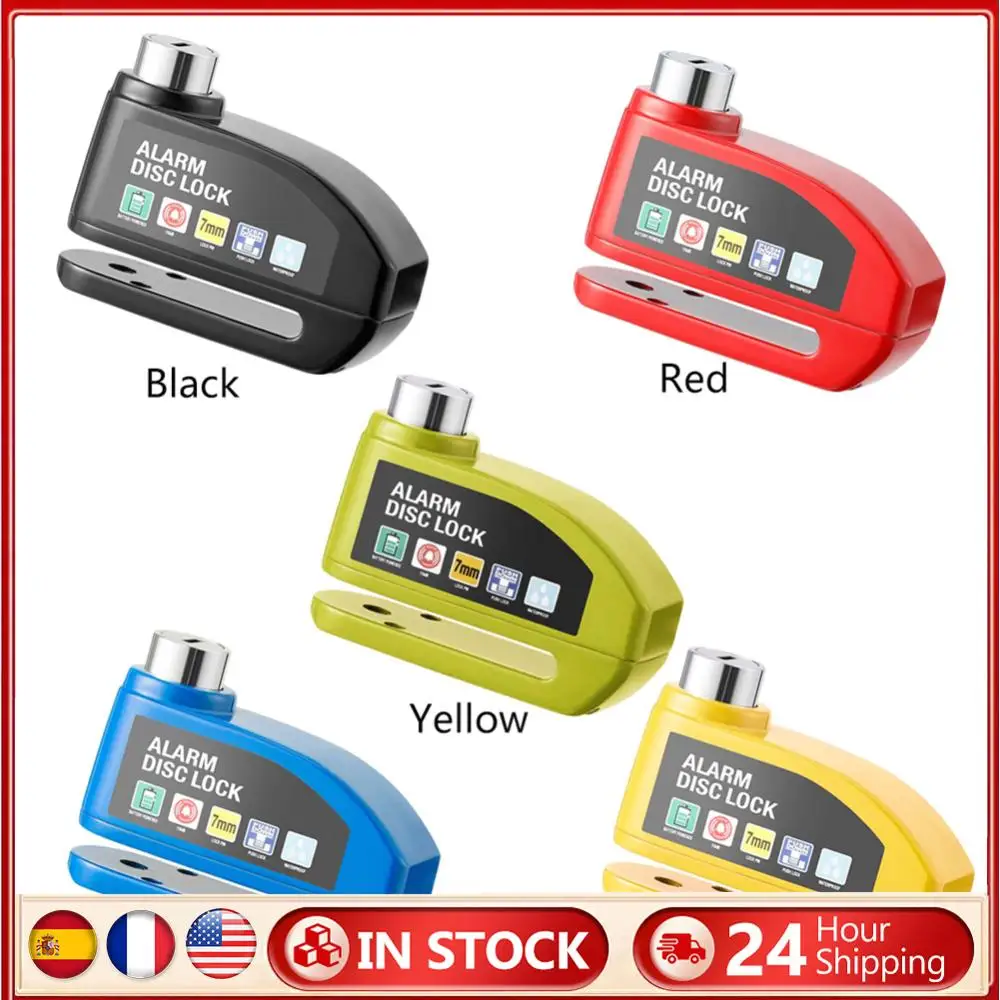 Waterproof Zinc Alloy Bike Disc Brake Lock