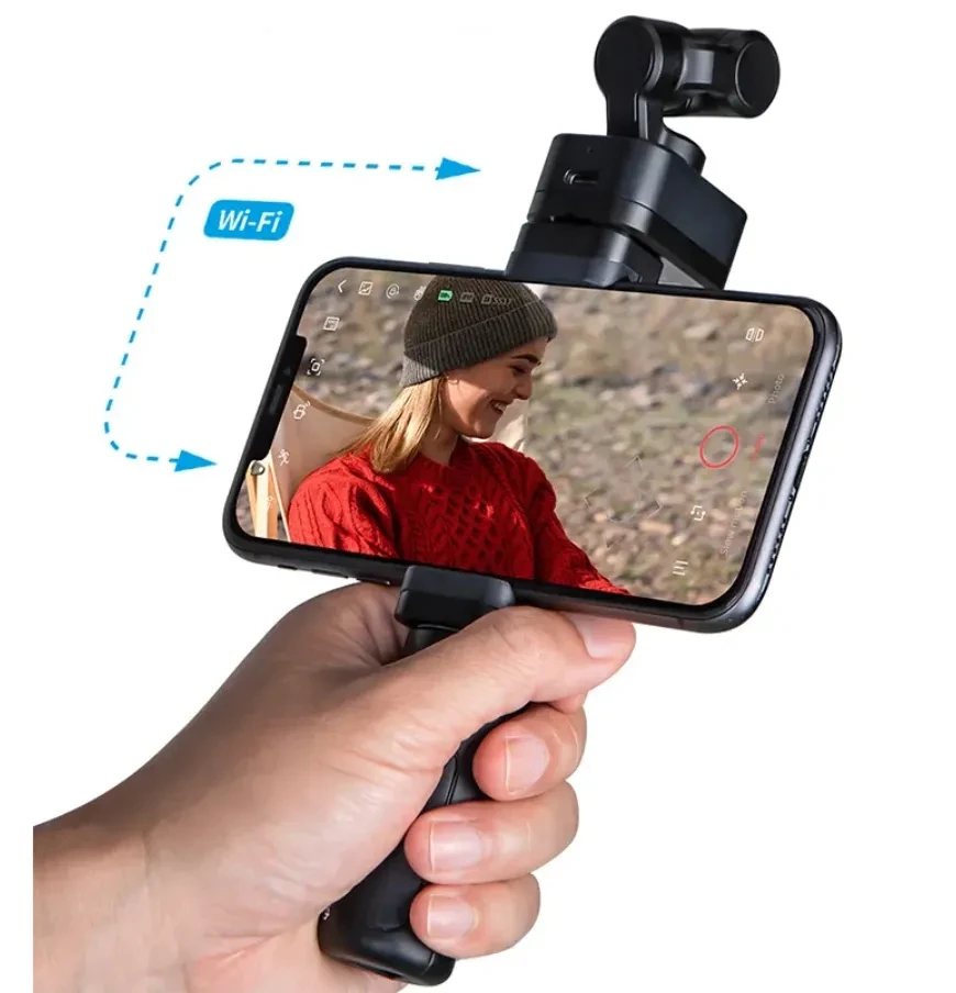 Feiyutech-Feiyu Pocket 3コードレスジンバルカメラ,取り外し可能な3軸