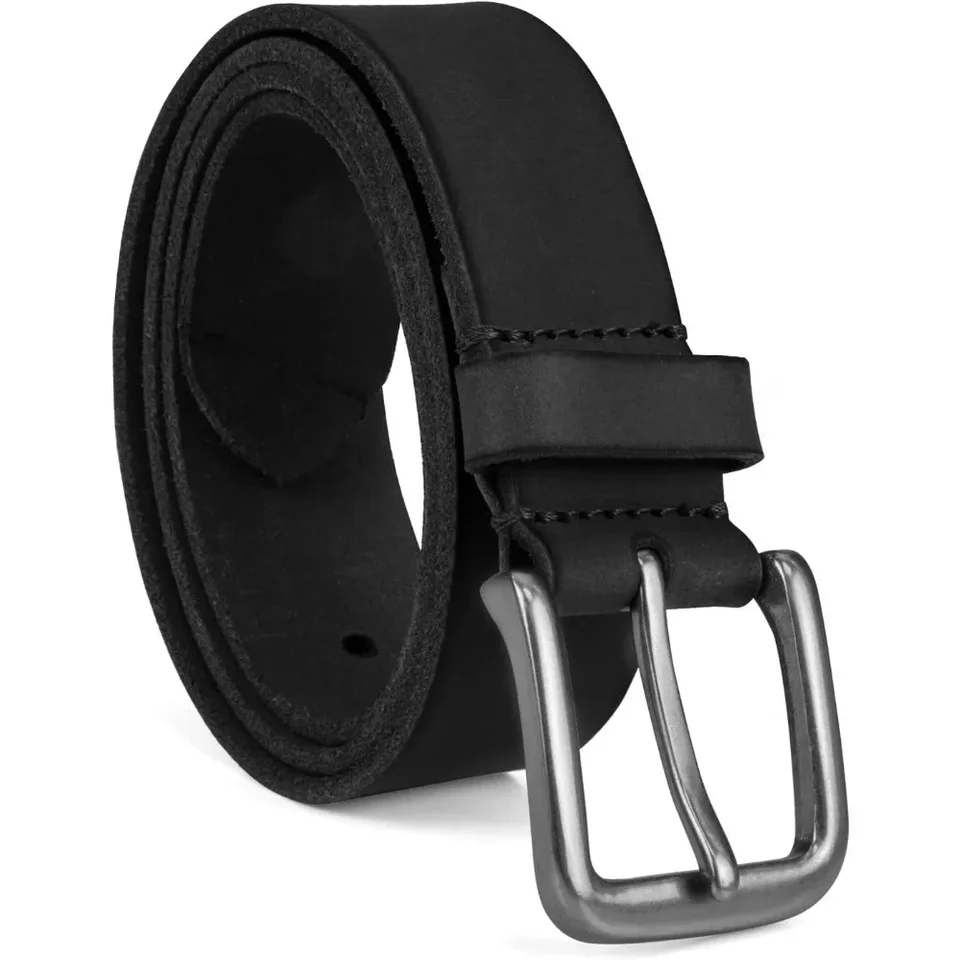 Men's Classic 35mm Leather Belt for Jeans