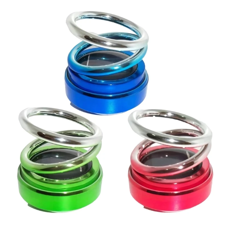 

Automotive Air Freshener Solar Powered Car Fragrances Diffuser Floating Rotating Drop Shipping