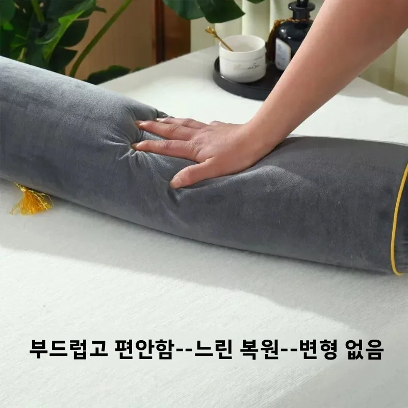 뷰티 살롱 발 받침대 베개 라텍스 확장형 캔디 모양 발 마사지 베개 캠핑 야외 여행 필수품