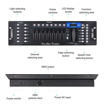 NEW 192 DMX Controller DJ Equipment 1