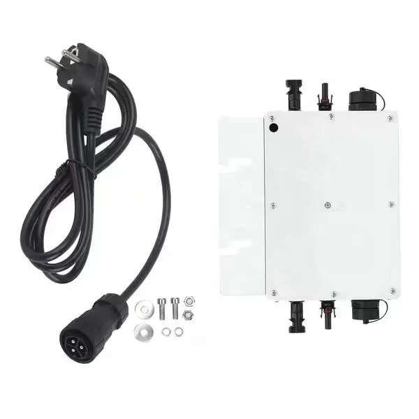 Impermeabile Ip65 Mppt Solar Grid Tie Micro Inveter Microinverter Wvc-600 600W Ac 220V 230V Uscita Con Spina Europea