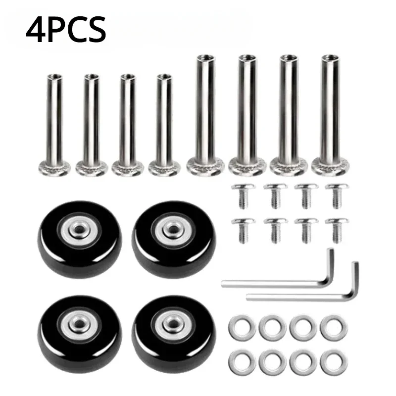 

Suitcase Parts Axles Dia40mm/50mm/60mm Silent Travel Luggage Wheels Casters Repair Replacement Axles Repair Kit