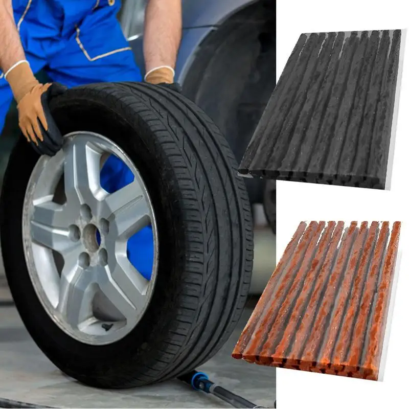 TireStringsTirePlugsCarTireRepairStripsPortableAutomotiveTire