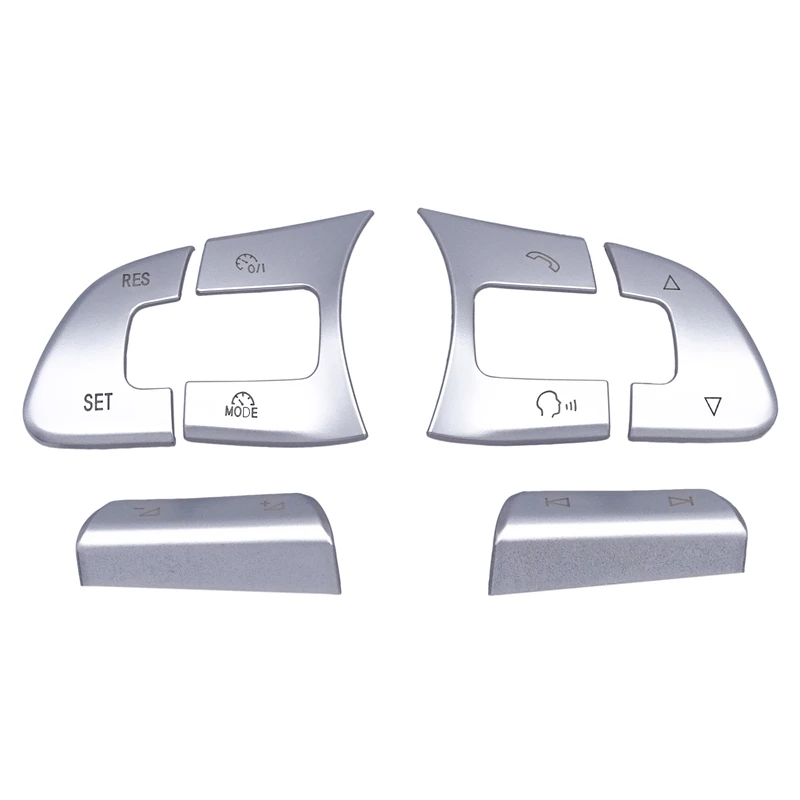 

Car Styling Steering Wheel Button Decoration Cover Trim Sticker For Volkswagen Passat Golf Tiguan Auto Interior Accessories