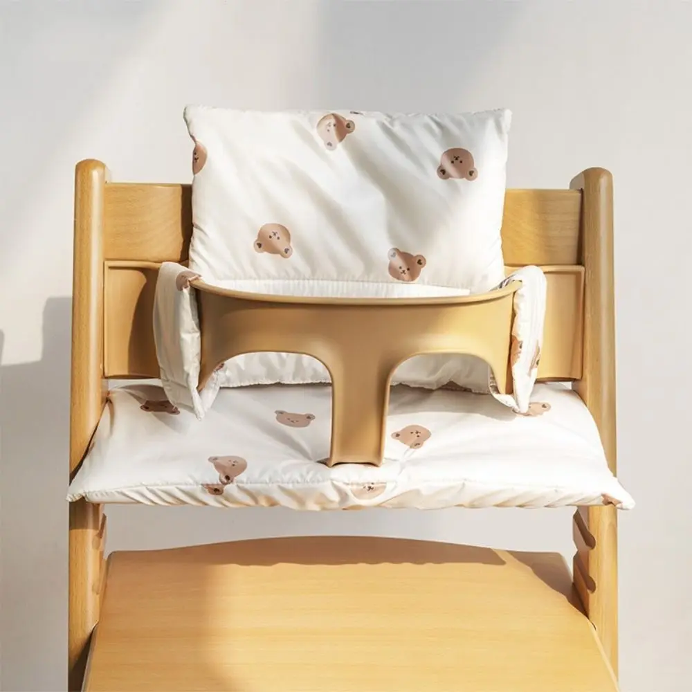 Portable Baby Dining Chair Cushion Infant Cute Animal Pattern Seat Cushion Comfort Soft Non-Slip Seat Liner Pad Kids
