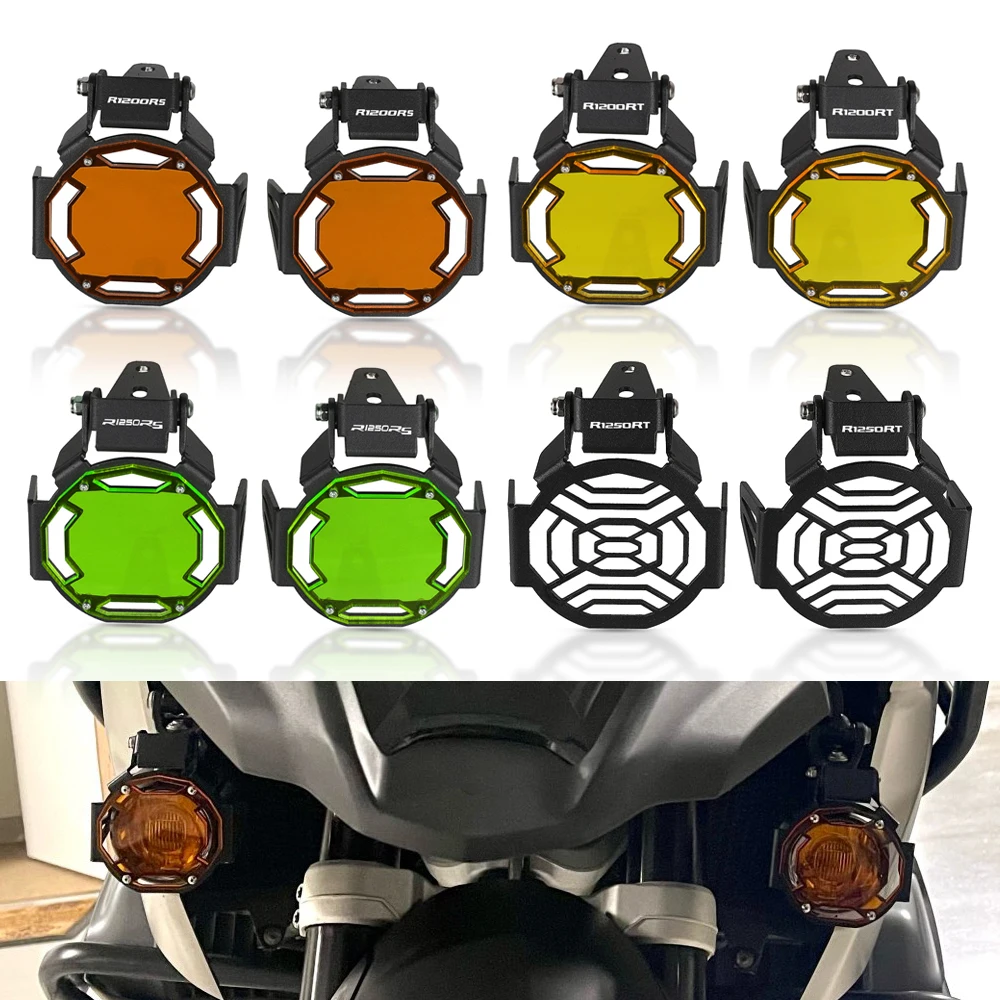 

Motorcycle Accessories For BMW R1200RS R1200RT R1250RS R1250RT R 1200 1250 RS RT Fog Lamp Light Cover Guard Grille Protector