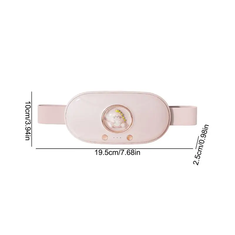 Menstrual Heating Pads For Women Heating Pad With Massager 3 Modes Period Pad Cramp Flexible Massage
