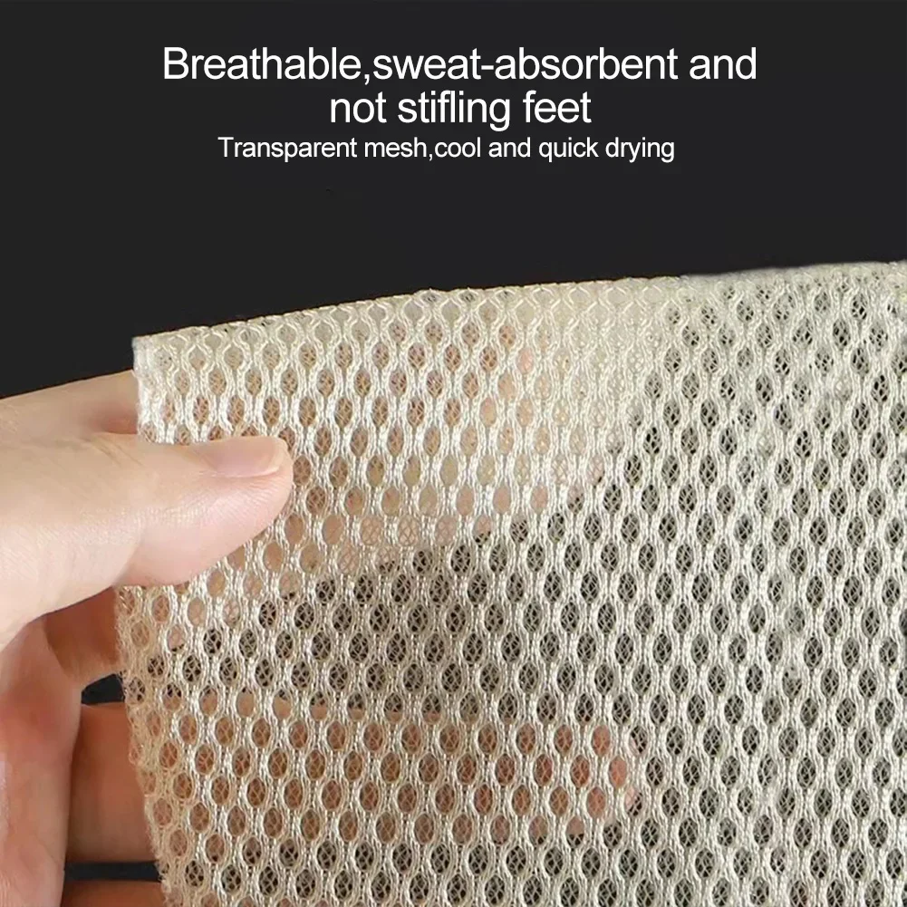 Men Running Sports Shoes Insert Bamboo Charcoal Deodorant Insoles Mesh Breathable Absorb-Sweat Shoe Pads shoe insoles
