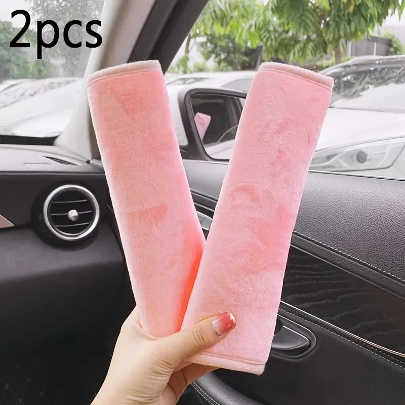 Seat belt covers seat belt protection seat belt protector car seat belt accessory safety belt shoulder guard seat belts 2PCS Plush Seat Belt Shoulder Protectors, Car Seat Belt Protectors are Soft and Comfortable