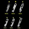 8 IN 1 MINI TC4 Titanium Alloy Crowbar Bottle Opener Graduated scale Hexagon Wrench EDC Outdoor Tools Multifunction Camping Gear 3