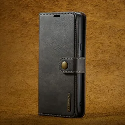 Luxury 2 - in - 1 Leather Detachable Card Wallet Magnetic Flip Phone Case - Google Pixel 5a 5G (Grey)