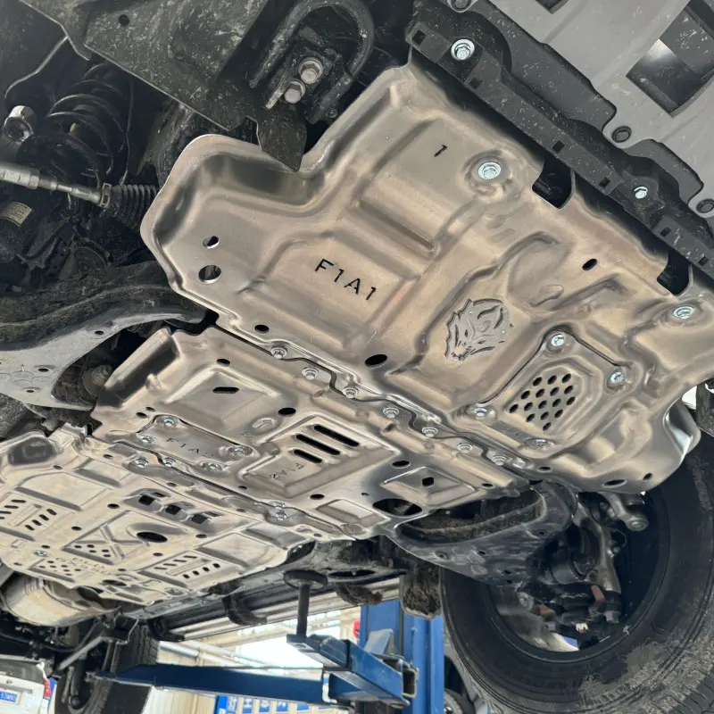 Aluminum Engine Guard Bottom Skid Plates Underbody Protection For Lc250 Accessories Prado Cargo Cover Parts
