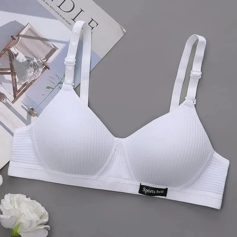 summer girl underwear cotton teenage young teen in bras cotton training bras for girls teenager bra small breast kids lingerie