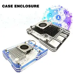 Suitable For Raspberry Pi 5 Shell Acrylic For Raspberry Pi 5 Case Enclosure 5B505 Active Cooler Compatibility