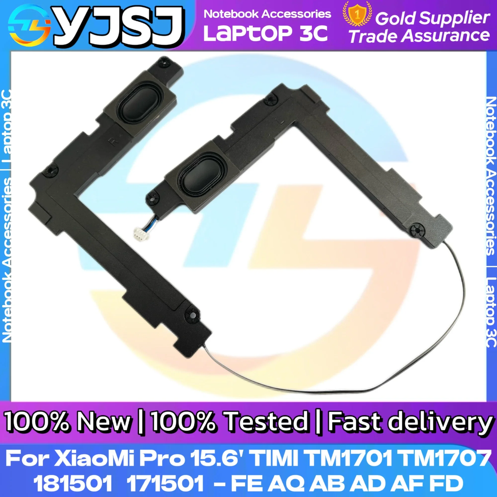 Laptop Speaker For XiaoMi Pro15.6' TIMI TM1701 TM1707 181501 171501-FE AQ AD AB AD FE Built-in Speakers laptop speaker
