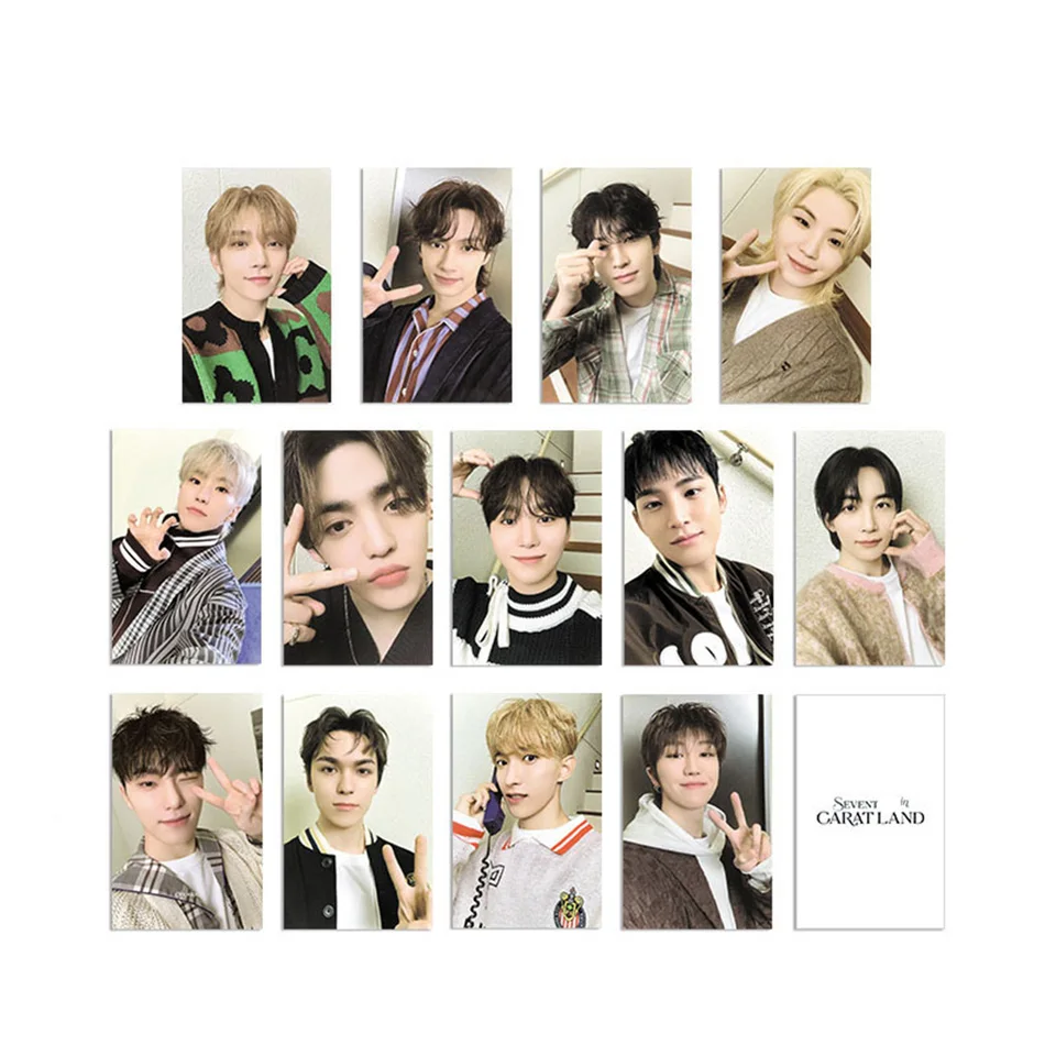 13Pcs/Set KPOP ST CARAT LAND Photocards S.COUPS JEONGHAN JOSHUA