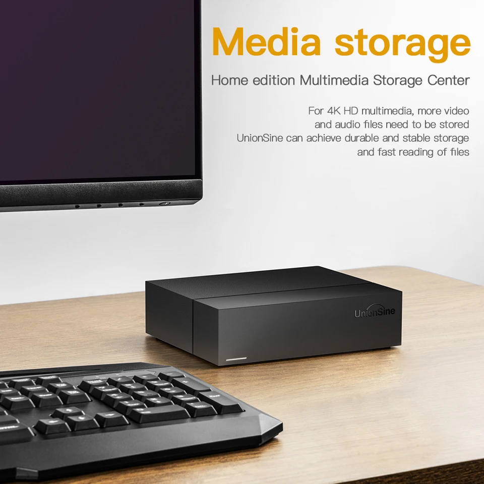 UnionSine 外付けハードディスク 4TB USB3.2Gen2 Sbcca33b6286c4f3490a0f9f78e3f8