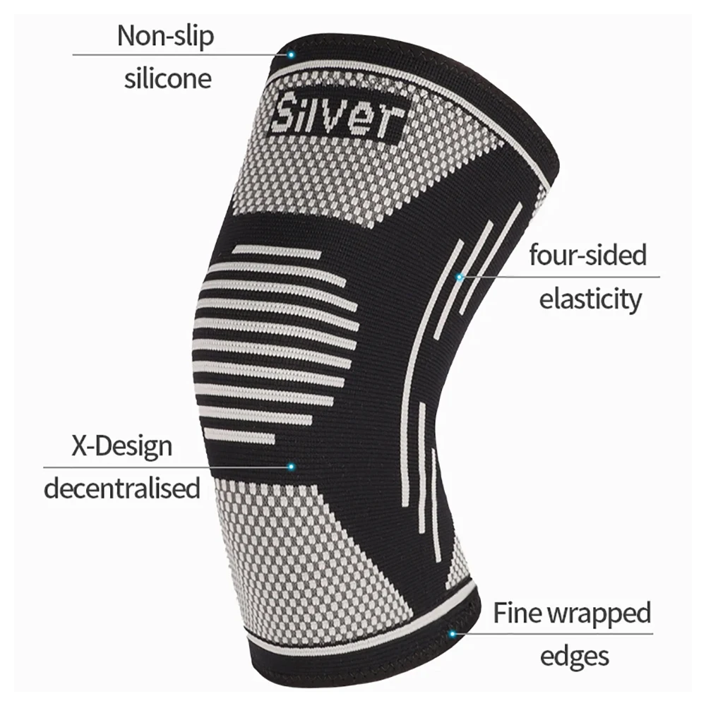 1PCS Knee Brace for Women & Men-Compression Sleeve for Joint Support Running, Gym, Sports, ACL, Arthritis & Meniscus Tear knee support knee support sleeve knee brace knee wraps