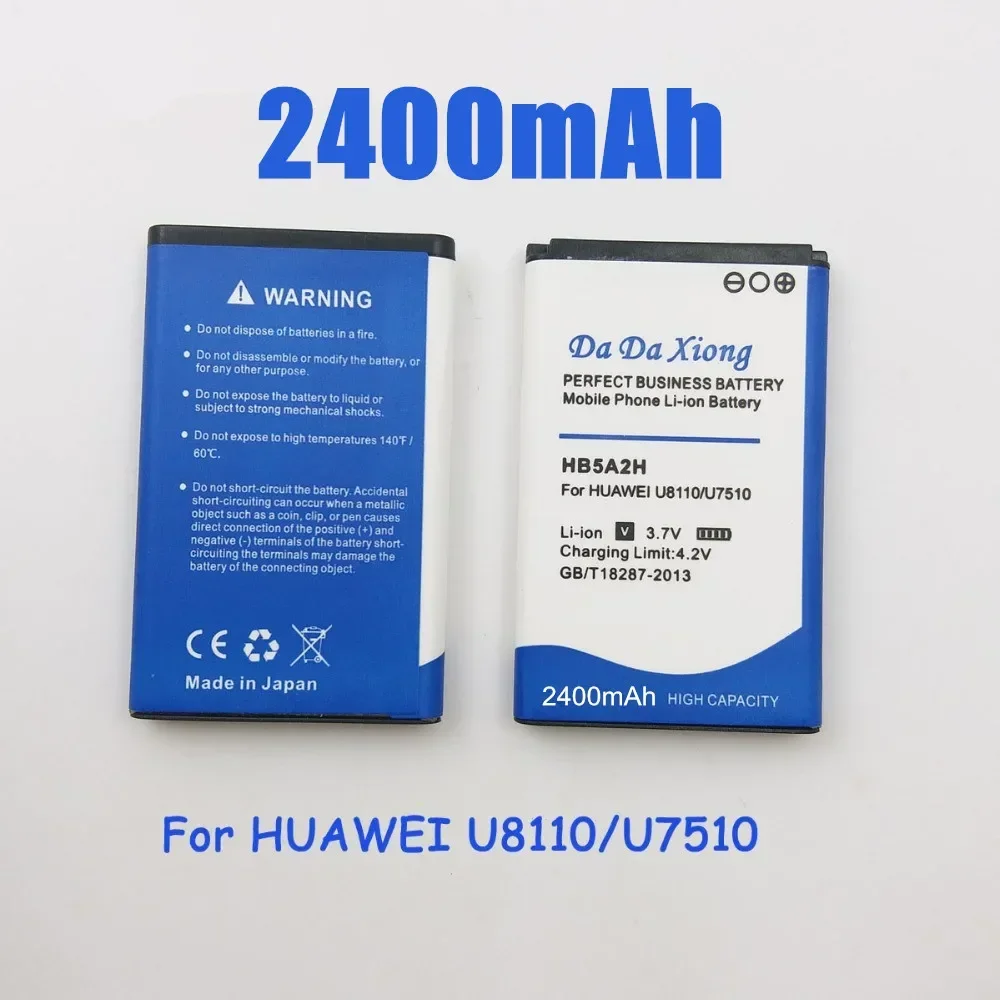 

HB5A2H 2400mAh Battery For Huawei C8000 U7510 T550 T552 U7519 M228 M750 E5220/S/W U8110 C8100 C5730 U8500 C5070