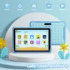 Pritom 10 Inch Kids Tablet Android 13 Go WIFI Quad Core Processor 2GB RAM 64GB ROM YouTube with Case 6