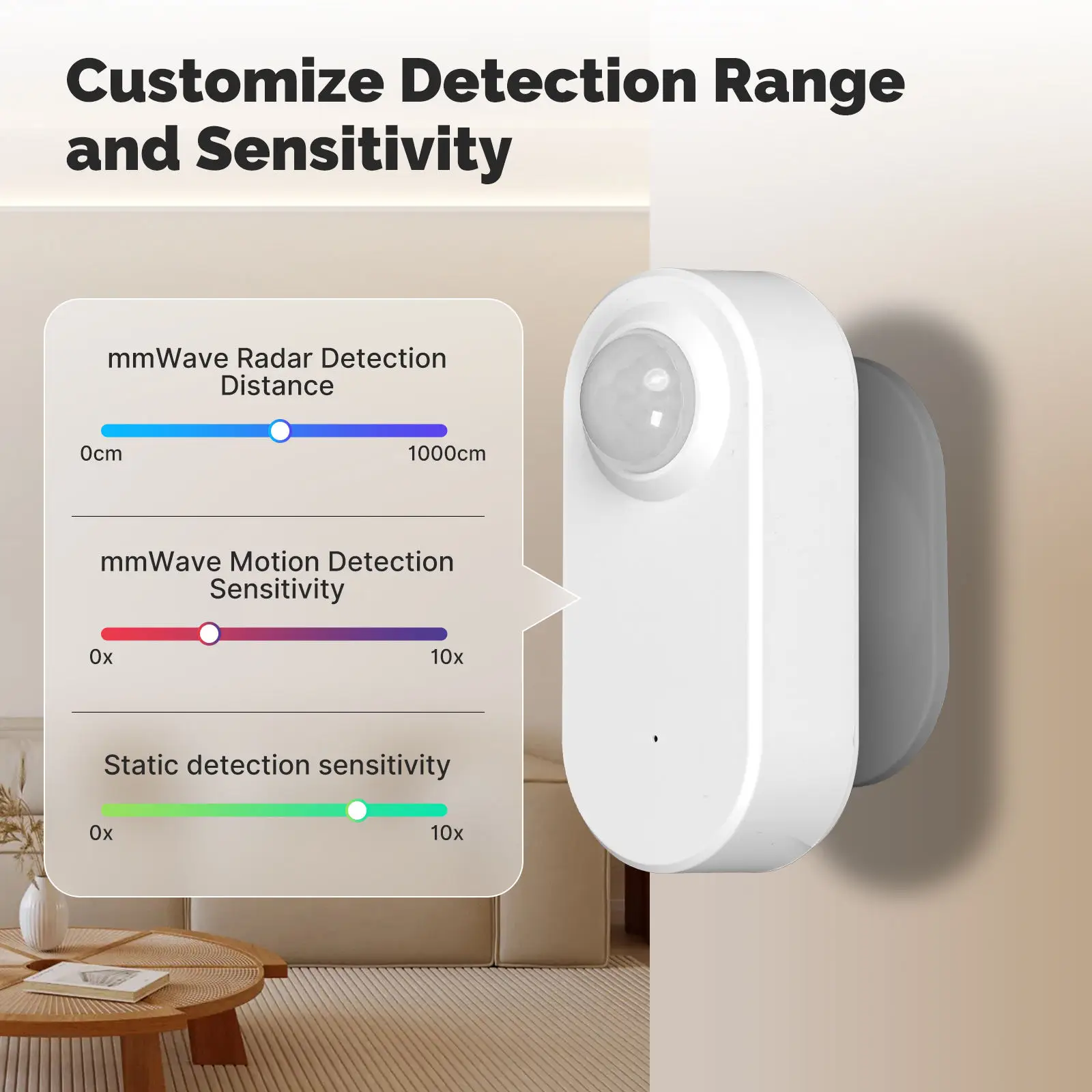 Tuya Zigbee Human Motion Sensor Smart Home Human Body Detector thumbnail 6