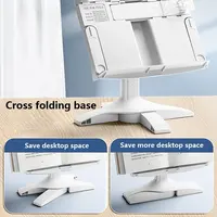 New Lifting Landing Reading Bookshelf Stand Adjustables Tablet Books Holder Multifunctional Bookstand for Home Office Study Room 2