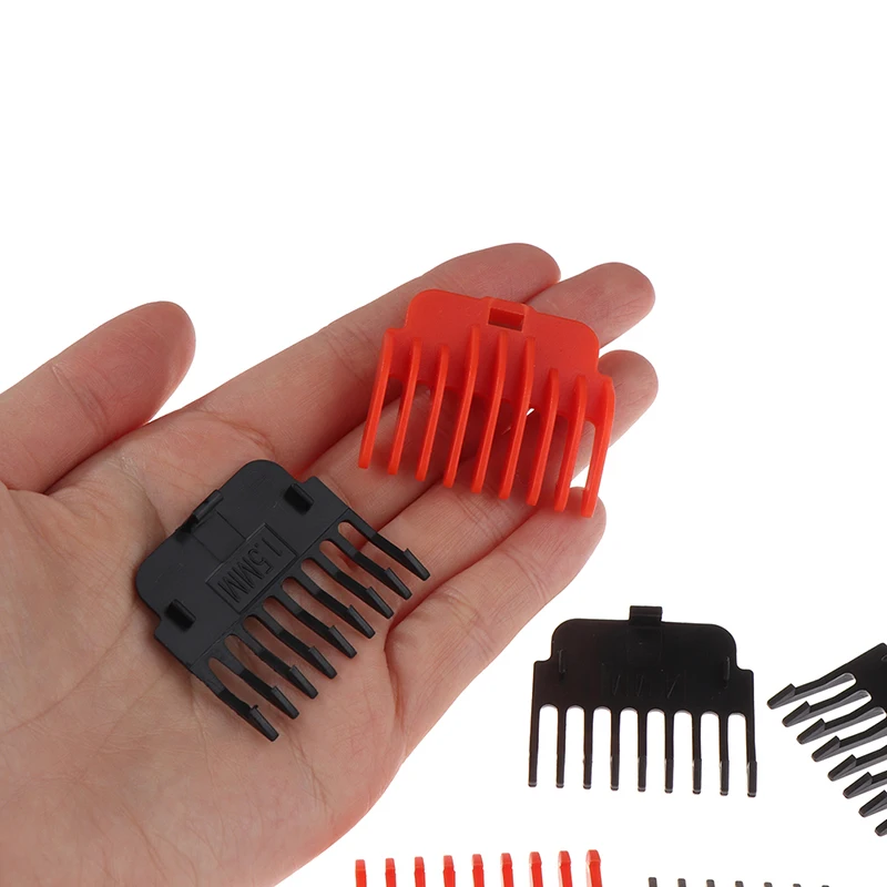 T9 Hair Clipper Guards Guide Combs Trimmer Cutting Guides Styling Tools Attachment 1.5mm 2mm 3mm 4mm 6mm 9mm 1Set hair clipper,hair trimmer,hair cutting combs