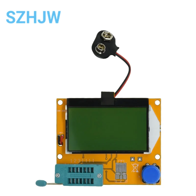 Oniissy LCR-P1 Transistor-Tester, Dioden-Triode, Kapazitätswiderstandsmesser, LCR ESR-Messgerät, digitaler Transistor-Tester, Anti-Verbrennungsschutz, LCR ESR-Messgerät für sichere und genaue