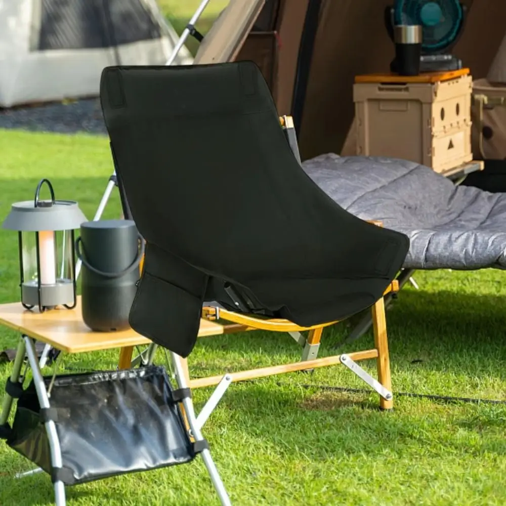 Langlebiger, atmungsaktiver Campingstuhlbezug, verdickter Oxford-Stoff-Sitzbezug, rutschfeste Strandstuhlauflage für Outdoor-Angeln und Garten – Detail 1