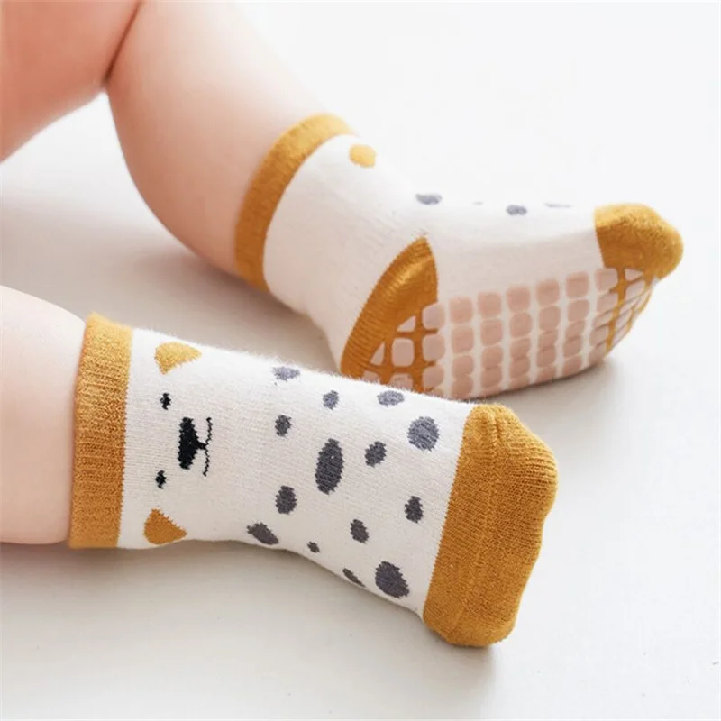 Lawadka Toddler Baby Girl Boy Socks Anti Slip Cotton Striped Non-slip Socks for Girls Boys Casual Kids Accessories For 0-5Years cotton socks kids socks baby socks