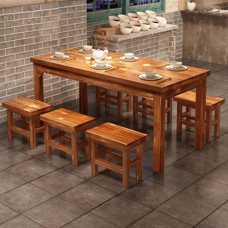 Outdoor Coffee Restaurant Table Luxury Narrow Modules Corner Restaurant Table Center Console Muebles De Cocina House Furniture