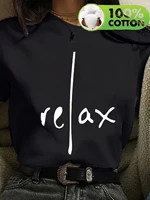 Décontracté 100% coton Relax imprimer Streetwear T-Shirts femmes T-Shirts Egirl mode coréenne graphique T-Shirts hauts femmes vêtements 2