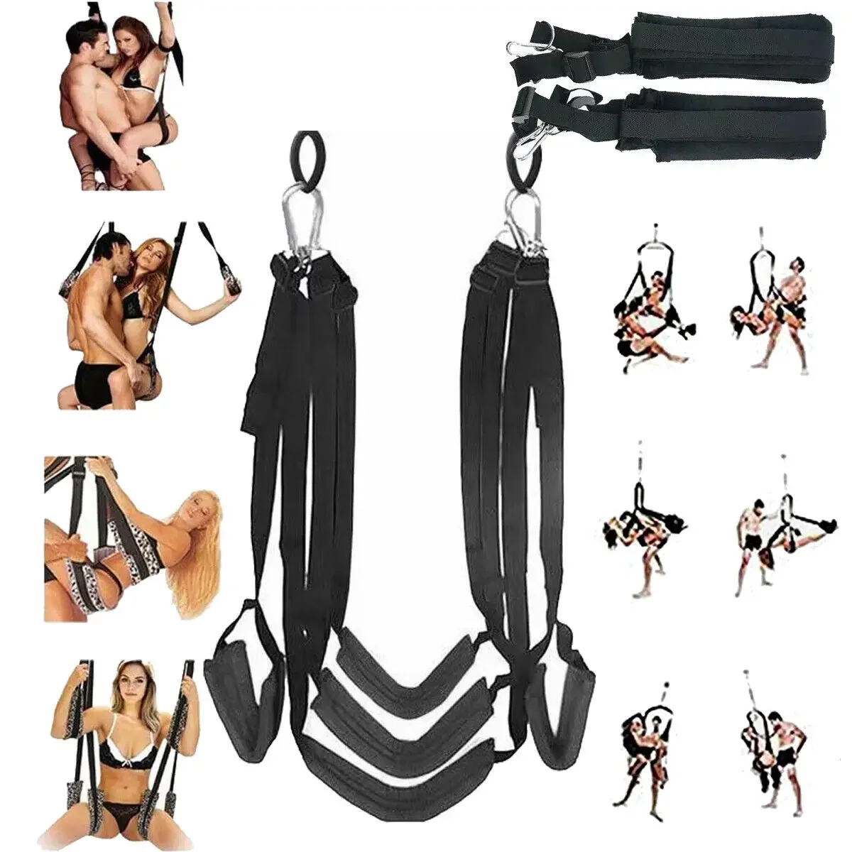 Adult games Sex Swing Chairs Bondage Hanging Sex Furniture Swing Furniture Fetish Bandage Love Adult game Hanging Door