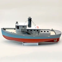 Tugboat Kit 308-level Jason Tugboat Assembly Model Remote Control Electric Boat Static Display Technology To Make Ship Model 1